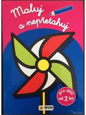 Maluj a nepřetahuj - červené od 2 let