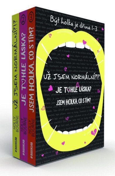 Být holka je dřina - Box 3 knihy