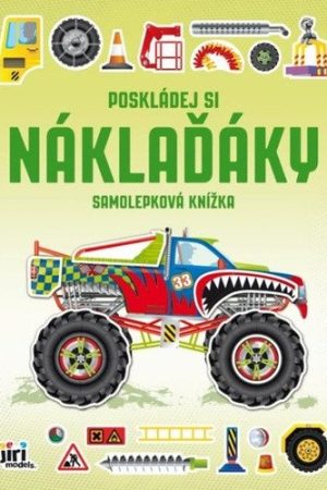 Poskládej si Náklaďáky - Samolepková knížka