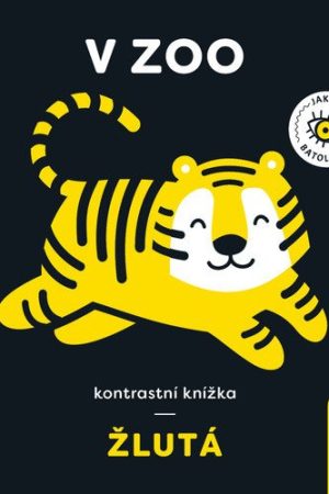 V ZOO - kontrastní knížka žlutá