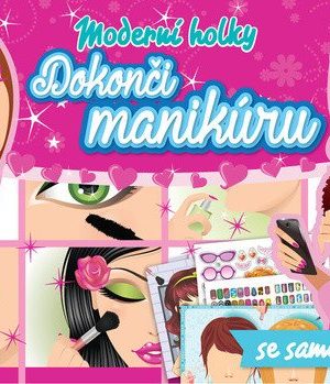 Moderní holky - Dokonči manikúru se samolepkami