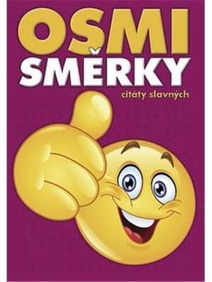 Osmisměrky – citáty slavných (fialová obálka)