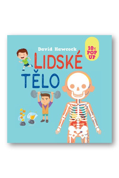 Lidské tělo 10 pop-up obrázků