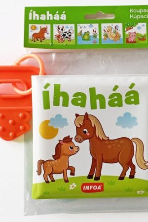 Koupací knížka s kousátkem / Kúpacia knížka s hryzátkom - Íhaháá
