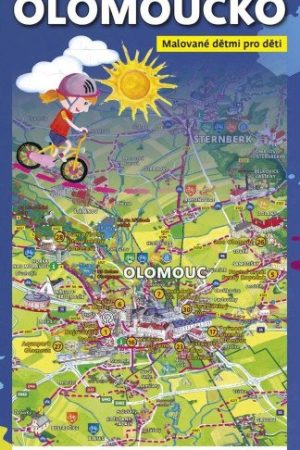 Olomoucko dětem - Ručně malovaná cyklomapa