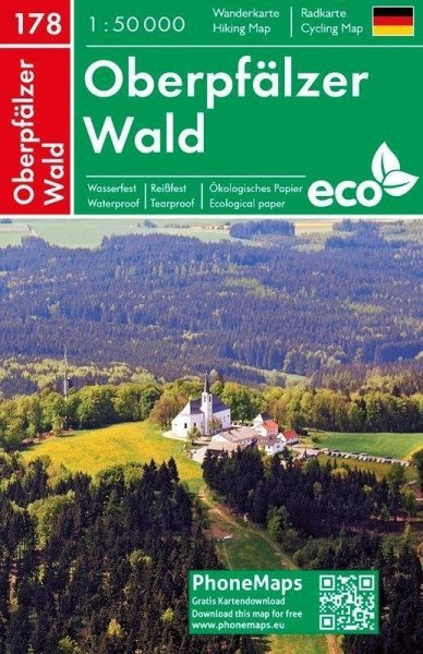 PMG 178 Oberpfälzer Wald 1:50 000