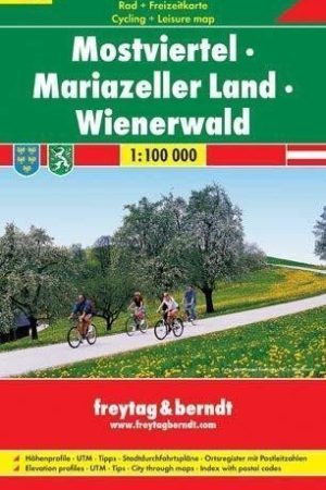 RK 101 Mostviertel-Mariazeller 1:100 000 / cyklomapa