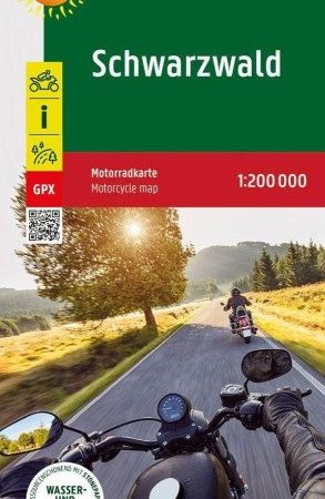 Černý les 1:200 000 / motocyklová mapa