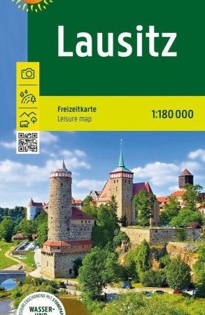 Lausitz 1:180 000 / volnočasová mapa