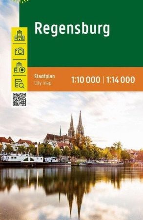 Regensburg 1:14 000 / plán města
