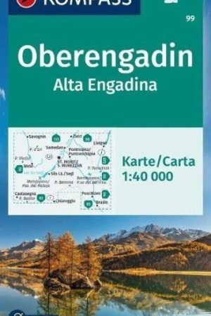 Oberengadin / Alta Engadina 1:40 000 / turistická mapa 99