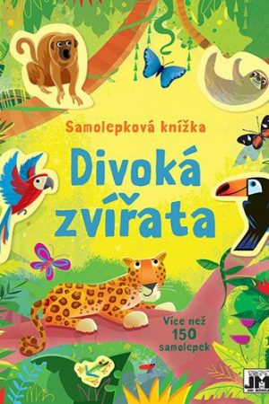 Samolepková knížka Divoká zvířata
