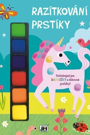 Jednorožec - Razítkování prstíky