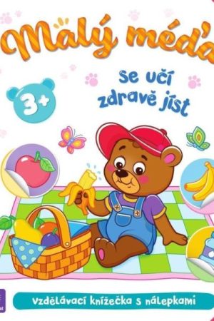 Malý méďa se učí zdravě jíst