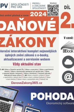 Daňové zákony 2024 (Díl 2.)