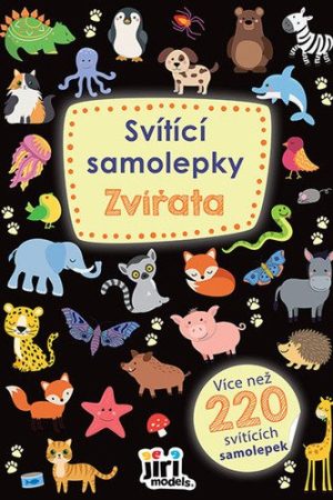 Zvířata - Svítící samolepky