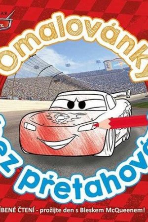 Auta - Omalovánky bez přetahování