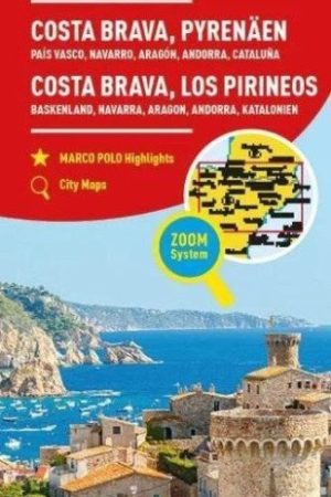Costa Brava, Pyreneje 1:300 000 / regionální mapa (ZoomSystem)