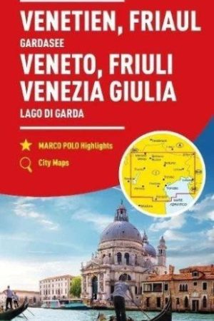Itálie č.4 - Veneto, Friuli, Lago di Garda 1:200 000 / regionální mapa MARCO POLO