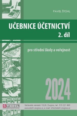 Učebnice Účetnictví II. díl 2024