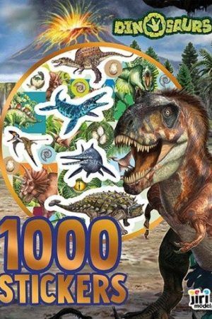 Dinosauři - 1000 samolepek v sešitu