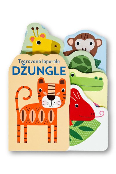Tvarované leporelo Džungle