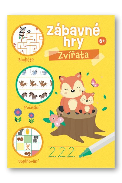 Zábavné hry Zvířata 5+