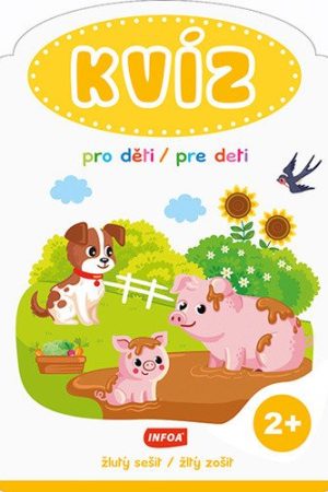 KVÍZ pro děti / pre deti - žlutý sešit  (CZ/SK vydání)