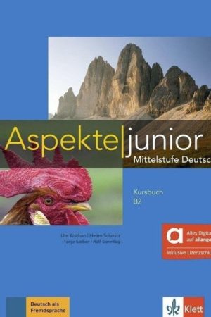 Aspekte junior 2 (B2) – Hybride Ausgabe – Lehrbuch + MP3 allango.net + Lizenz (24 Monate)