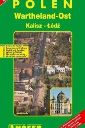 Polsko (Wartheland-Ost /Lodž) 1:200 000 / automapa