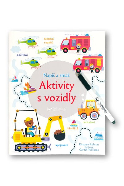 Napiš a smaž - Aktivity s vozidly
