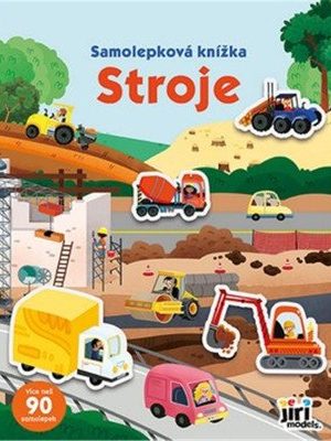 Samolepková knížka Stroje