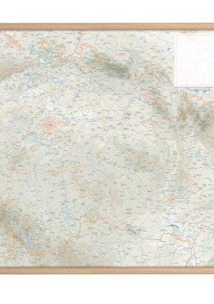 Česko - Cestovatelská mapa s lištami 1:500 000
