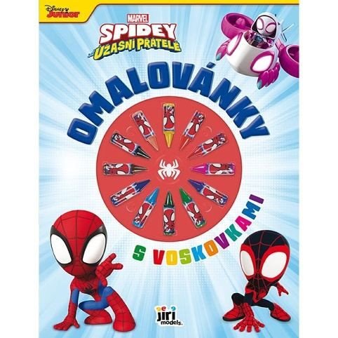 Spidey - Omalovánky s voskovkami