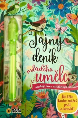 Tajný deník mladého umělce - Klíček a pero s neviditelným inkoustem