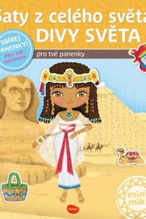 Šaty z celého světa Divy světa - Kniha samolepek