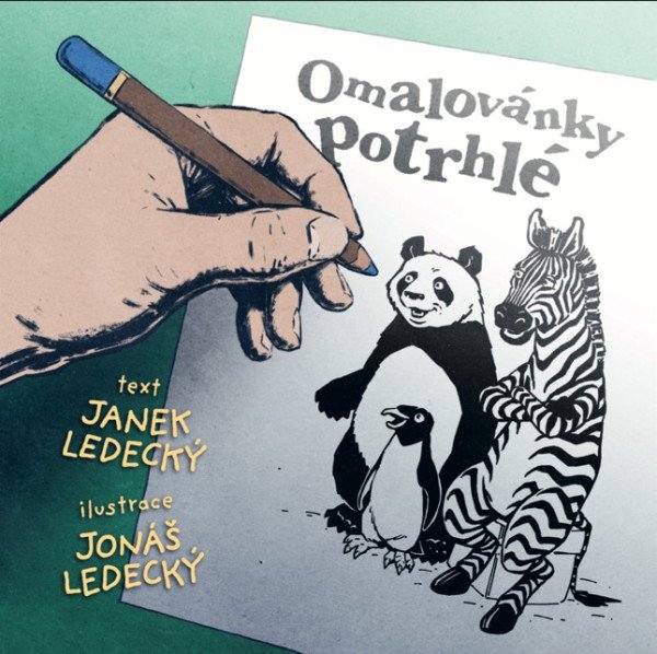 Verše potrhlé - omalovánky