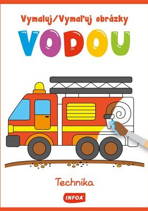 Vymaluj obrázky vodou - Technika