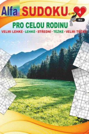 Sudoku pro celou rodinu 04/2025 - 5 úrovní