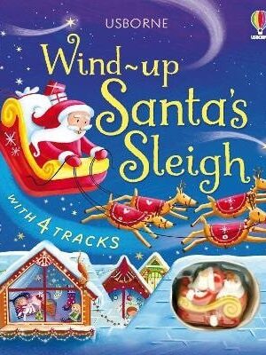 Wind-Up Santa´s Sleigh