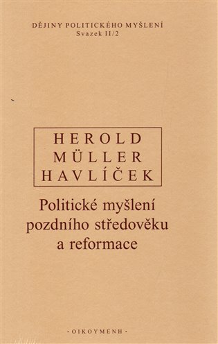 Dějiny politického myšlení II/2