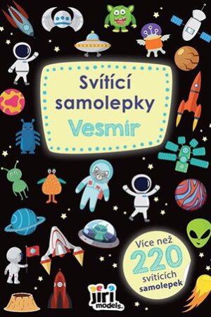Svítící samolepky Vesmír