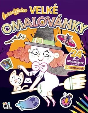 Velké omalovánky Čarodějnice