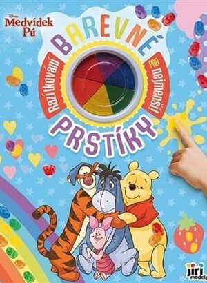 Barevné prstíky Medvídek Pú