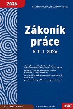 Zákoník práce k 1. 1. 2026 - sešit