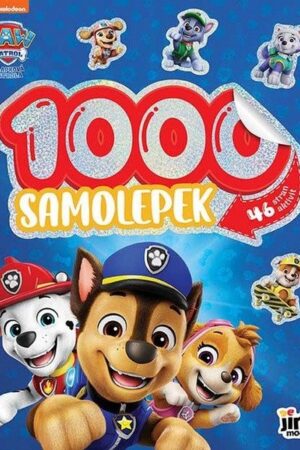 Tlapková patrola - 1000 samolepek s aktivitami