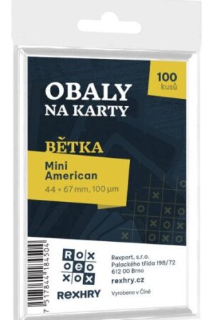 Obaly na karty: Bětka (Mini American) 44 x 67 mm