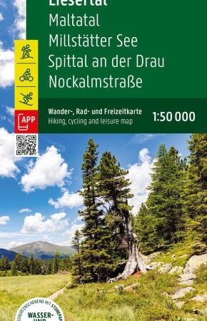 Liesertal - Maltatal - Millstätter See - Spittal an der Drau - Nockalmstraße 1:50 000 / turistická mapa