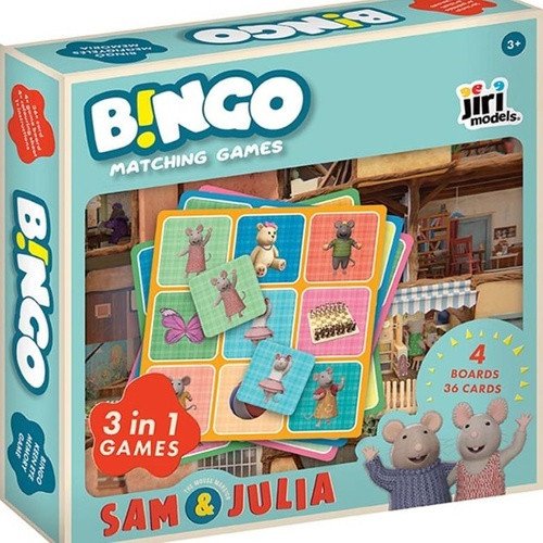 Bingo Dům myšek Sam  Julie