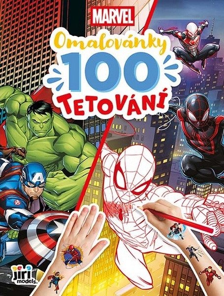 Marvel - Omalovánky a 100 tetování - Obrázek 2